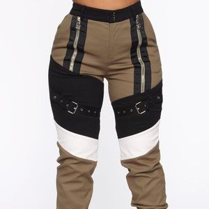 Fashion Nova Time To Go Color Block Jogger